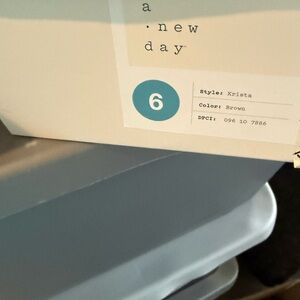 A New Day Brown Krista Shoes